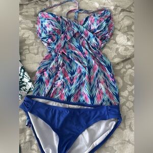 Pink blush brand maternity swim suits. Rarely worn.